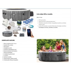 Piepūšamā SPA džakuzi ar hidromasāžu  INTEX 28442 premium